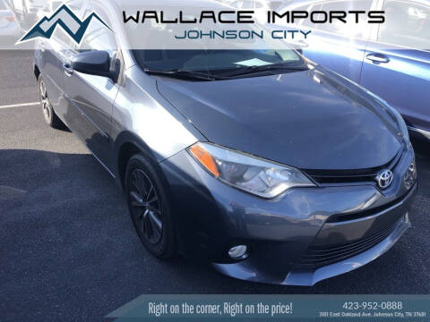 2016 Toyota Corolla for sale at WALLACE IMPORTS OF JOHNSON CITY in Johnson City TN