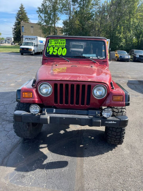 1999 Jeep Wrangler for sale at Millennium Auto LLC in Racine WI