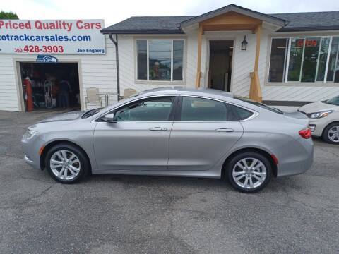 2015 Chrysler 200 for sale at AUTOTRACK INC in Mount Vernon WA