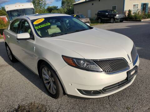 2013 Lincoln MKS for sale at Reliable Cars Sales in Michigan City IN
