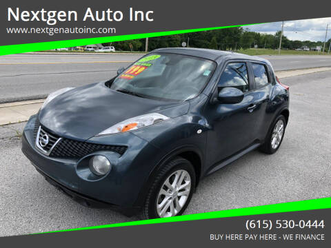 2013 Nissan JUKE for sale at Nextgen Auto Inc in Smithville TN