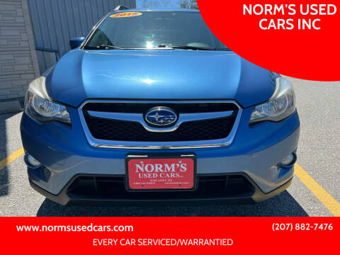 2015 Subaru XV Crosstrek for sale at NORM'S USED CARS INC in Wiscasset ME