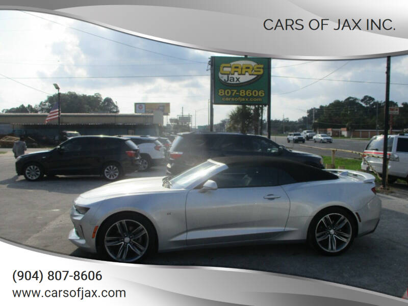 2017 Chevrolet Camaro for sale at CARS OF JAX INC. in Jacksonville FL