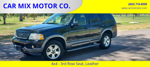 2003 Ford Explorer for sale at CAR MIX MOTOR CO. in Phoenix AZ
