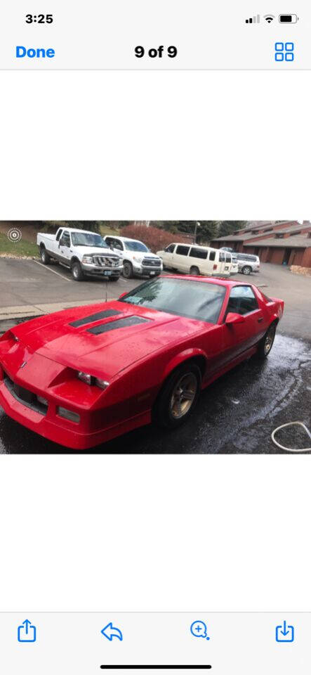 1990 Chevrolet Camaro For Sale ®