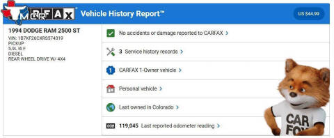 1994 Dodge Ram 2500 Laramie SLT
