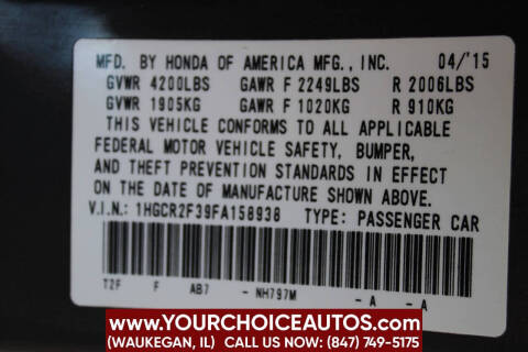 2015 Honda Accord LX