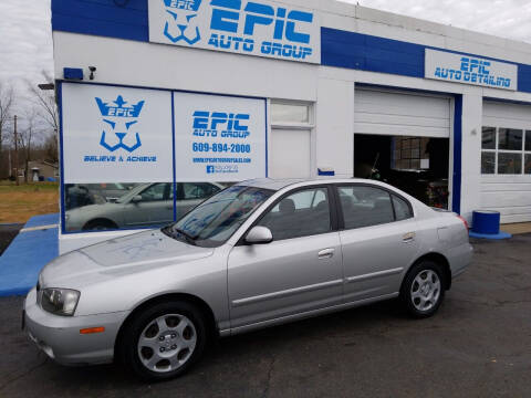 2003 Hyundai Elantra for sale at Epic Auto Group in Pemberton NJ