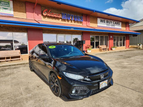 2018 Honda Civic for sale at Ohana Motors in Lihue HI