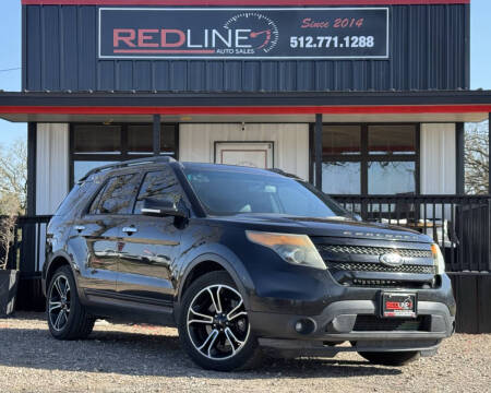 2014 Ford Explorer for sale at REDLINE AUTO SALES LLC in Cedar Creek TX