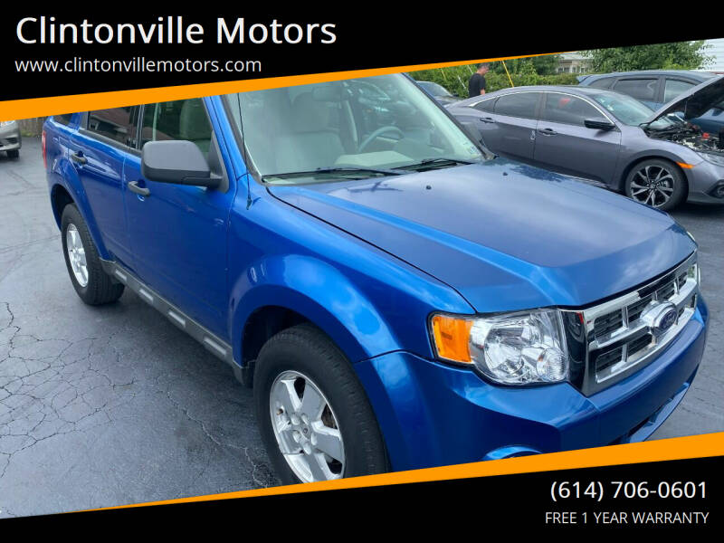 2012 Ford Escape for sale at Clintonville Motors in Columbus OH