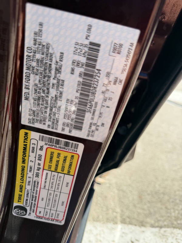 2013 Ford Fusion Hybrid SE