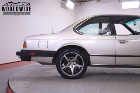 1986 BMW 6 Series 635CSi