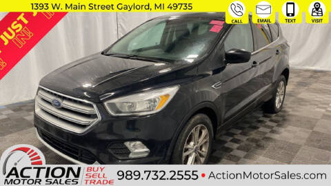 2017 Ford Escape for sale at Action Motor Sales in Gaylord MI
