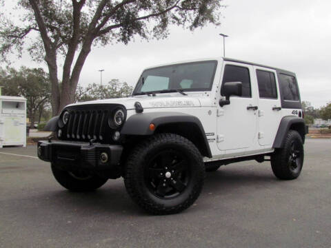 2015 Jeep Wrangler Unlimited for sale at Stathas Racing in Tampa FL