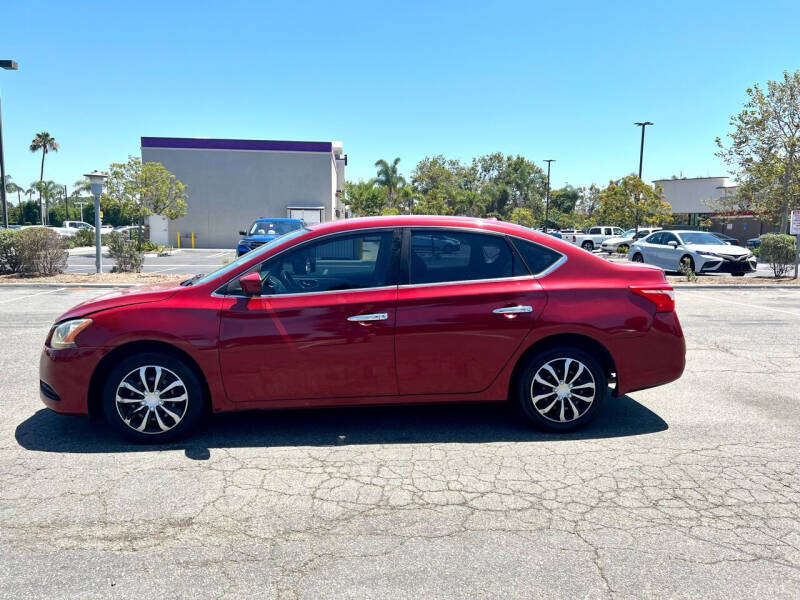 2015 Nissan Sentra for sale at SUMMER AUTO FINANCE in Costa Mesa CA