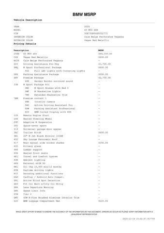 2025 BMW X3 M50 xDrive