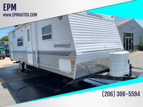 2005 Keystone Springdale for sale at EPM in Auburn WA