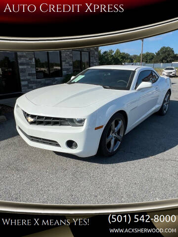 2013 Chevrolet Camaro for sale at Auto Credit Xpress in North Little Rock AR