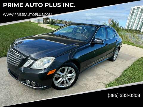 2010 Mercedes-Benz E-Class for sale at PRIME AUTO PLUS INC. in Daytona Beach FL