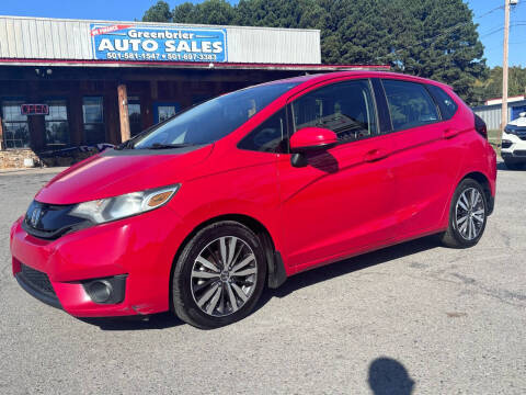 2015 Honda Fit for sale at Greenbrier Auto Sales in Greenbrier AR