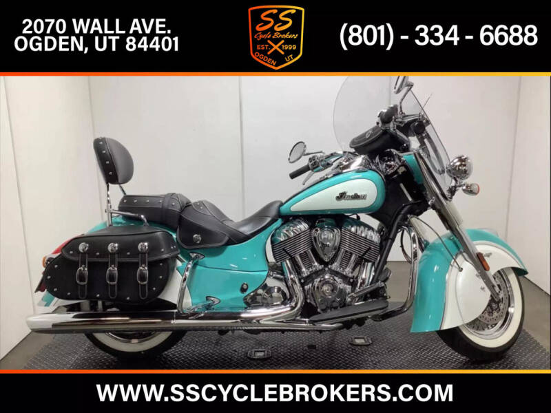 2019 Indian Motorcycle Chief Vintage Two-Tone for sale at S S Auto Brokers in Ogden UT