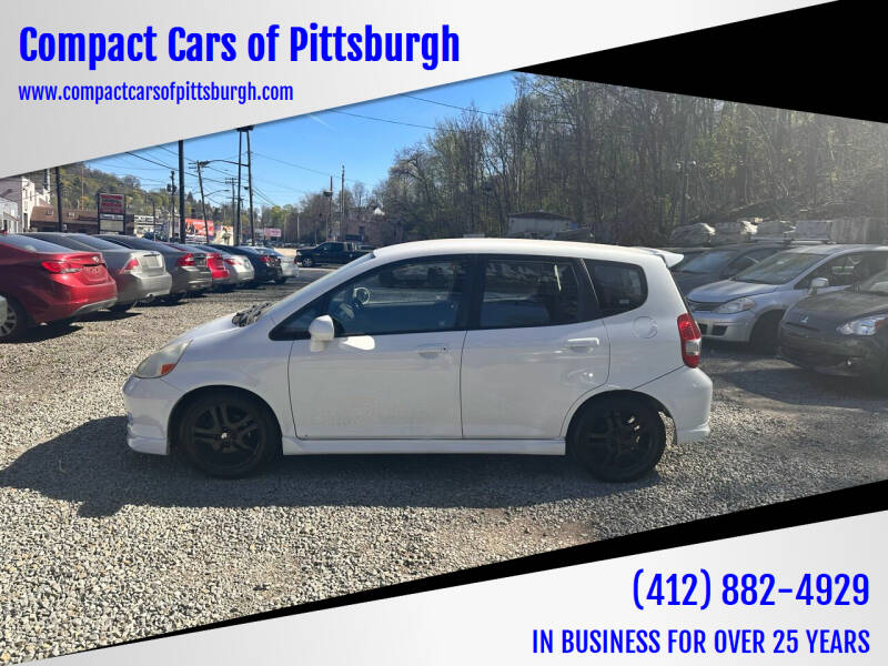 2007 Honda Fit for sale at Compact Cars of Pittsburgh in Pittsburgh PA