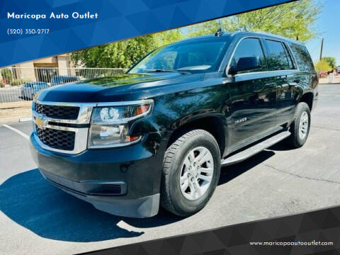 2017 Chevrolet Tahoe for sale at Maricopa Auto Outlet in Maricopa AZ