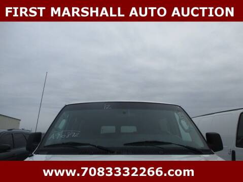 2012 Ford E-Series Wagon for sale at First Marshall Auto Auction in Harvey IL
