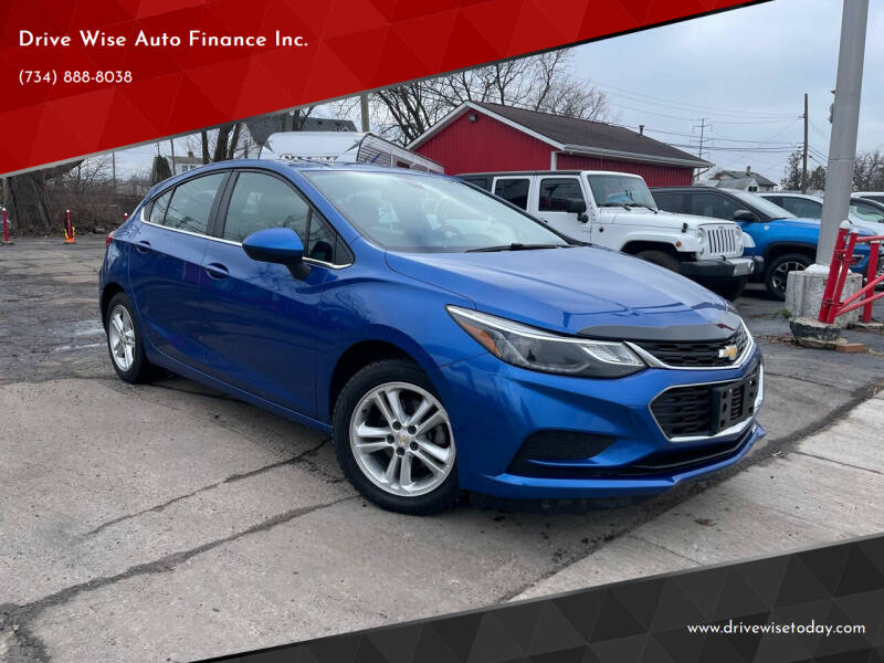 2017 Chevrolet Cruze for sale at Drive Wise Auto Finance Inc. in Wayne MI