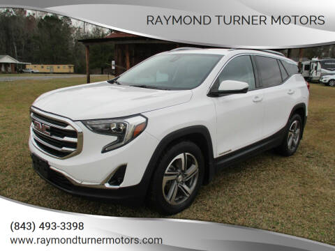 2020 GMC Terrain for sale at RAYMOND TURNER MOTORS in Pamplico SC