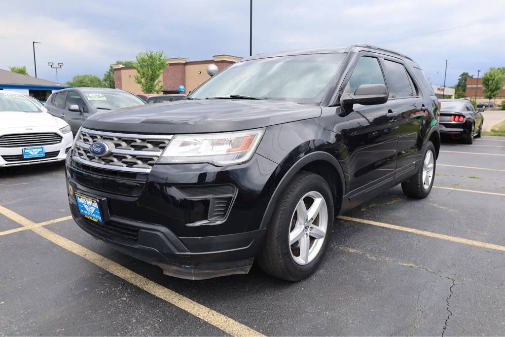 Black 2019 Ford Explorer Base AWD Base 4dr SUV 2