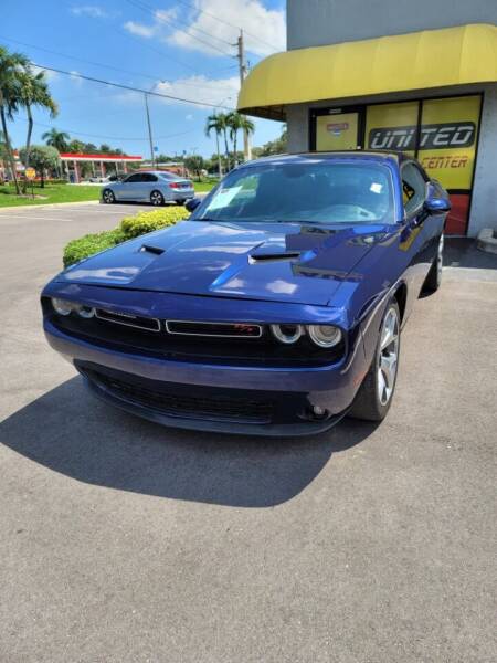 2015 Dodge Challenger for sale at United Auto Center in Davie FL