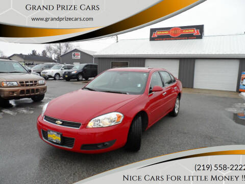 2007 Chevrolet Impala for sale at Grand Prize Cars in Cedar Lake IN