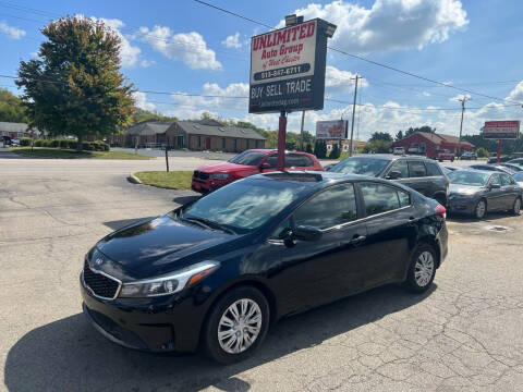 2018 Kia Forte for sale at Unlimited Auto Group in West Chester OH