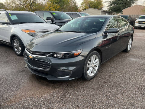 2018 Chevrolet Malibu for sale at Memo's Auto Sales in Houston TX