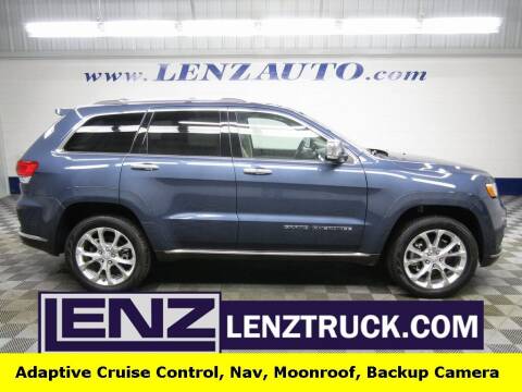 2021 Jeep Grand Cherokee for sale at LENZ TRUCK CENTER in Fond Du Lac WI