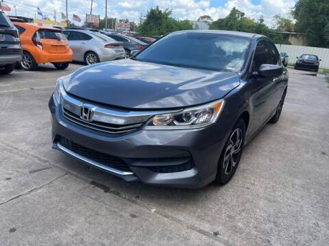 2017 Honda Accord for sale at Sam's Auto Sales in Houston TX