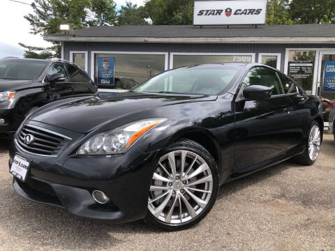 2013 Infiniti G37 Coupe for sale at Star Cars LLC in Glen Burnie MD