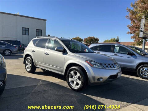 2005 Nissan Murano for sale at About New Auto Sales in Lincoln CA