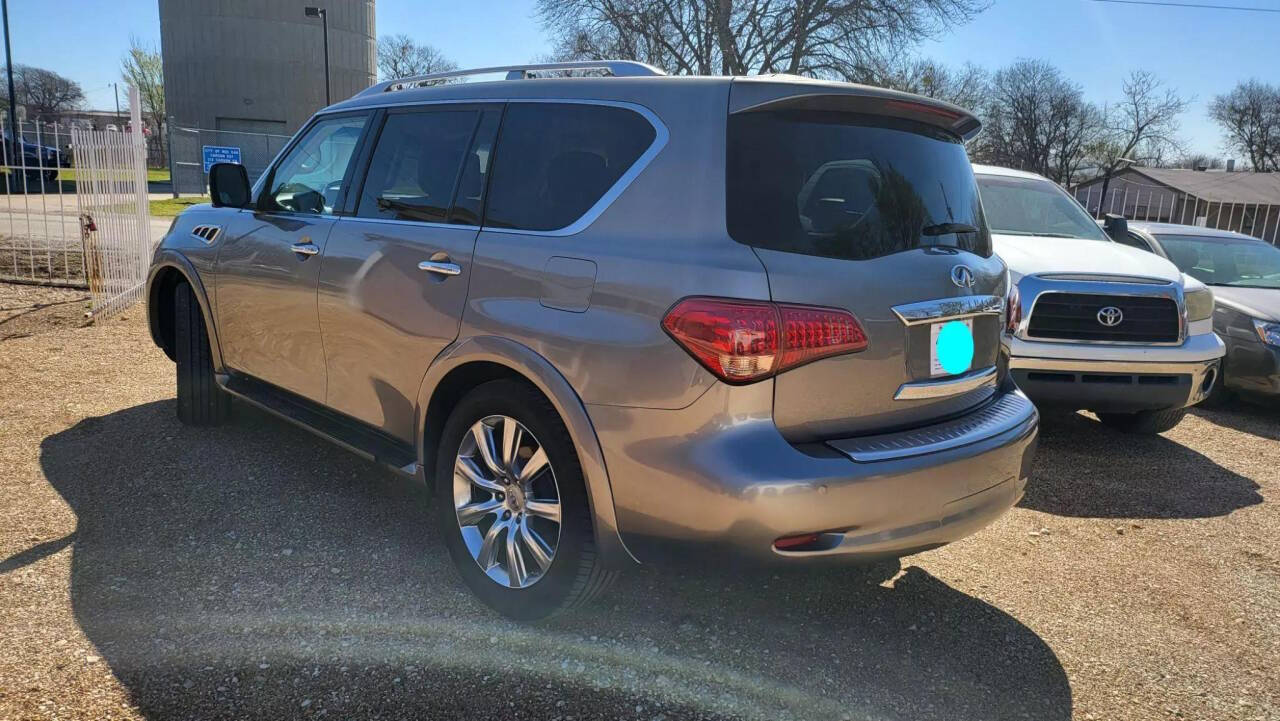 2012 INFINITI QX56 for sale at AUTHE VENTURES AUTO in Red Oak, TX