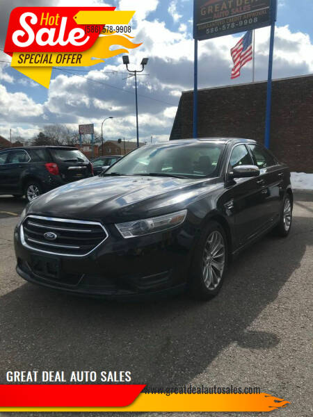 2014 Ford Taurus for sale at GREAT DEAL AUTO SALES in Center Line MI
