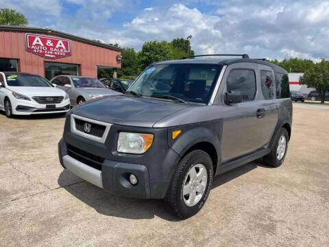 2005 Honda Element for sale at A & A Auto Sales in Fayetteville AR