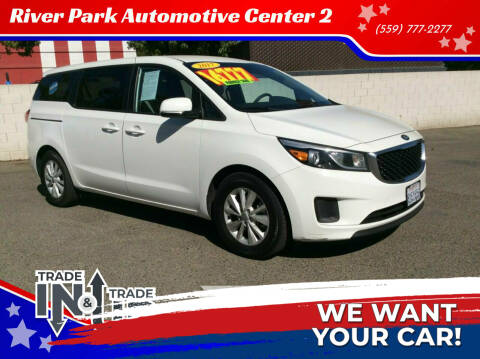 2017 Kia Sedona for sale at River Park Automotive Center 2 in Fresno CA