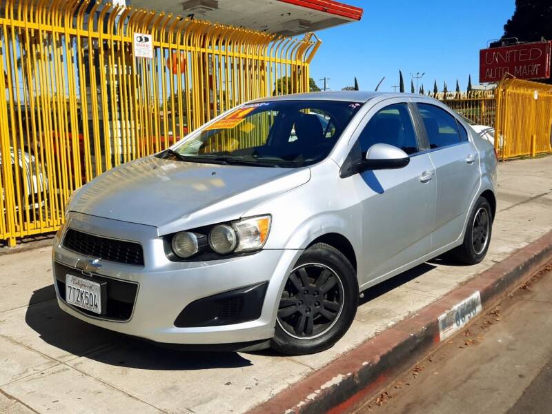 2014 Chevrolet Sonic for sale at UNITED AUTO MART CA in Arleta CA