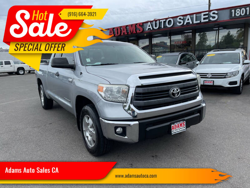 2014 Toyota Tundra for sale at Adams Auto Sales CA - Adams Auto Sales Sacramento in Sacramento CA
