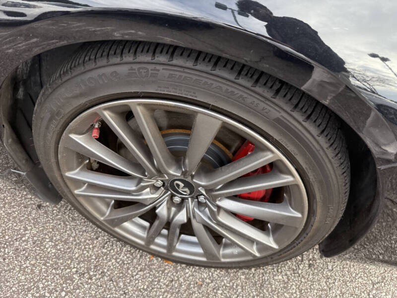 2017 Infiniti Q50 Red Sport 400