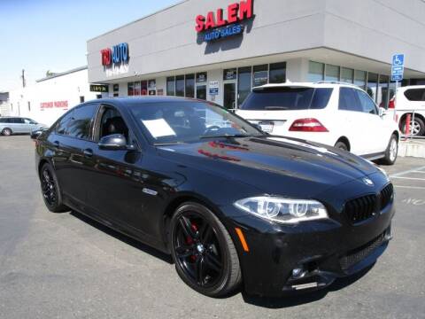 2014 BMW 5 Series for sale at Salem Auto Sales in Sacramento CA