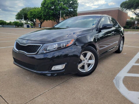 2015 Kia Optima for sale at TETCO AUTO SALES  / TETCO FUNDING in Dallas TX