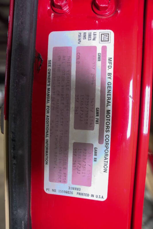 1984 Chevrolet Sportvan G20 Beauville